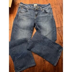 Hudson Beth Baby Bootcut Jeans Medium Wash Flap Pocket Size 31